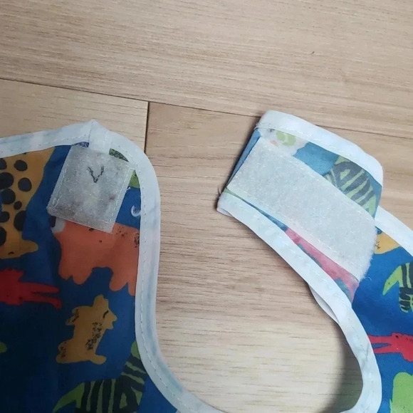 Bundle Bumkins bibs Vintage 90s The Right Start - Picture 8 of 13
